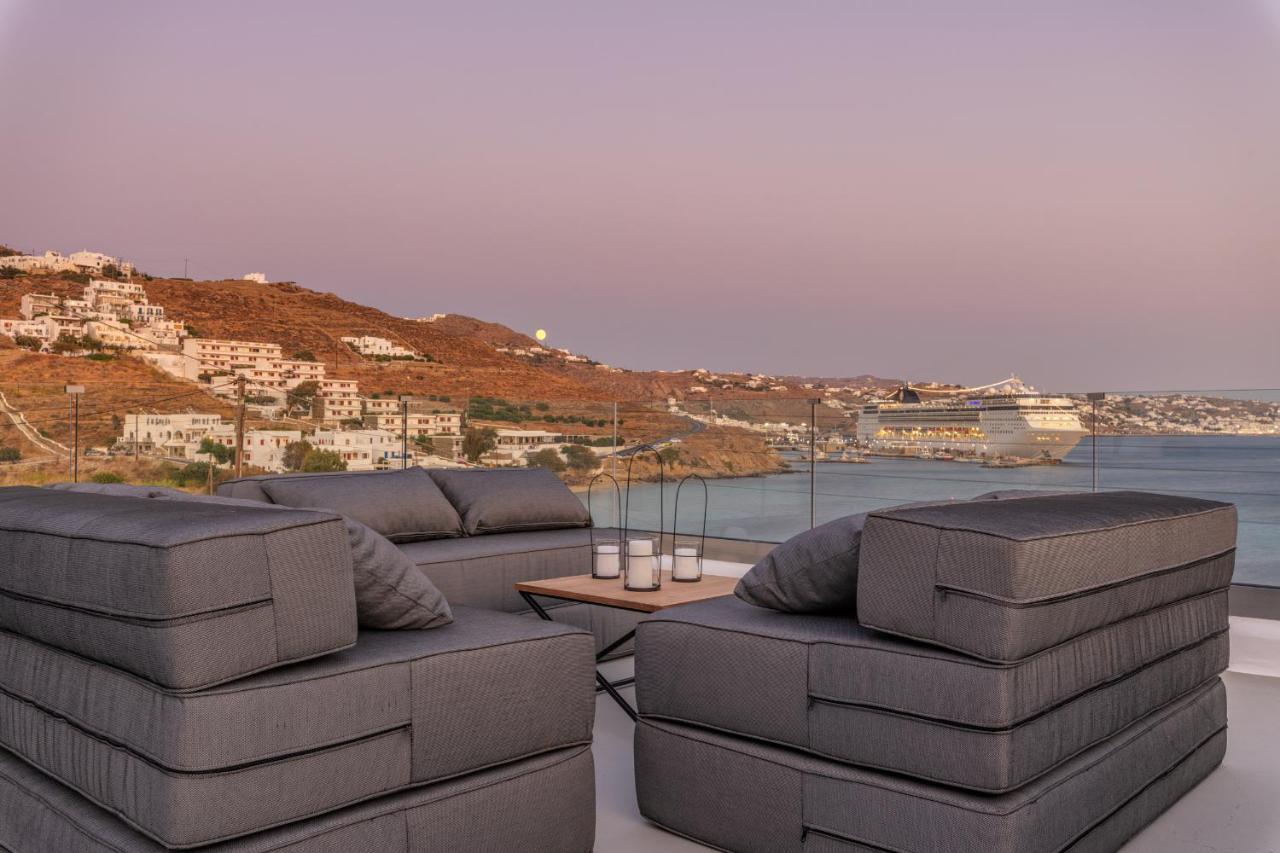 Obsession Mykonos Villa Agios Stefanos  Buitenkant foto
