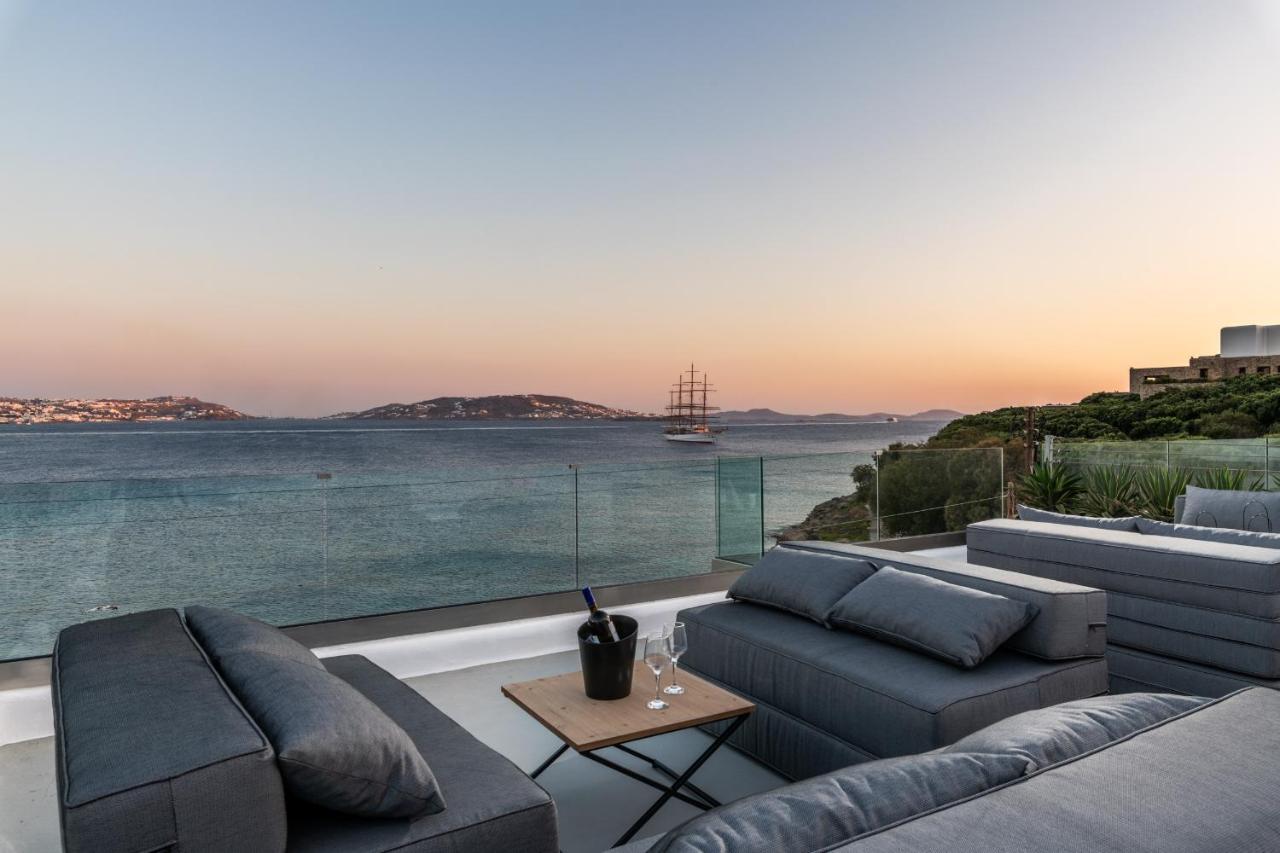 Obsession Mykonos Villa Agios Stefanos  Buitenkant foto